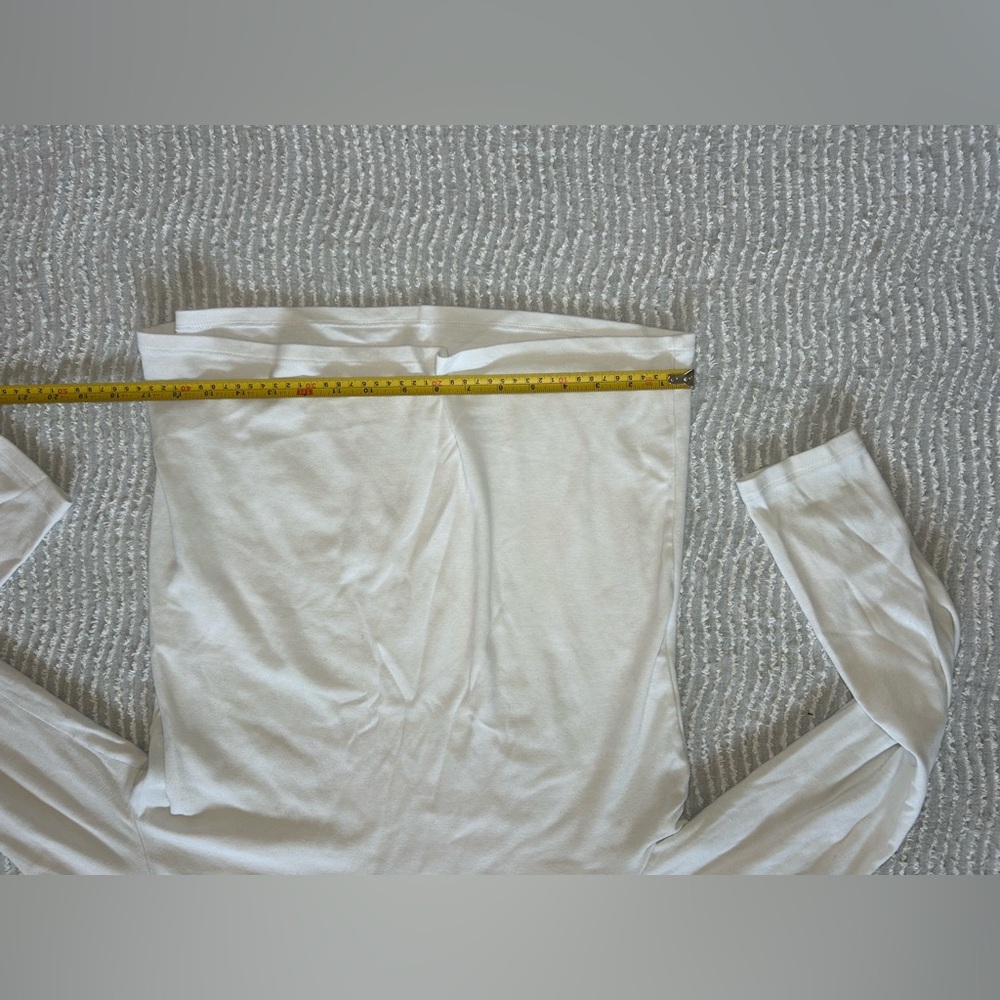Long Sleeve T-shirt Bundle Grey White Gap Size XL White Grey Gray Cotton - Picture 14 of 15